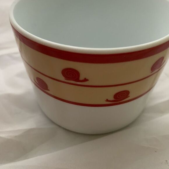 Bridget Dobson Escargot-Go Red/Tan Small Cup - Picture 4 of 7